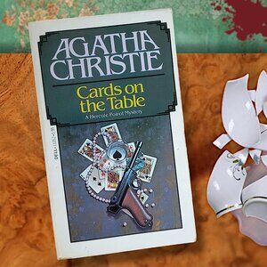 Vintage Agatha Christie - Cards On The Table 1979